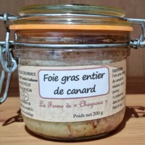 Foie Gras Entier de canard 200g