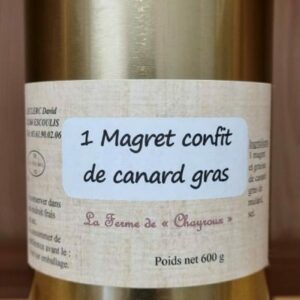1 Magret Confit de Canard Gras - Boite