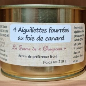 4 Aiguillettes de Canard Fourrées au Foie Gras - Boite
